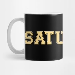 Luxurious Black and Gold Shirt of the Day -- Saturday Mug